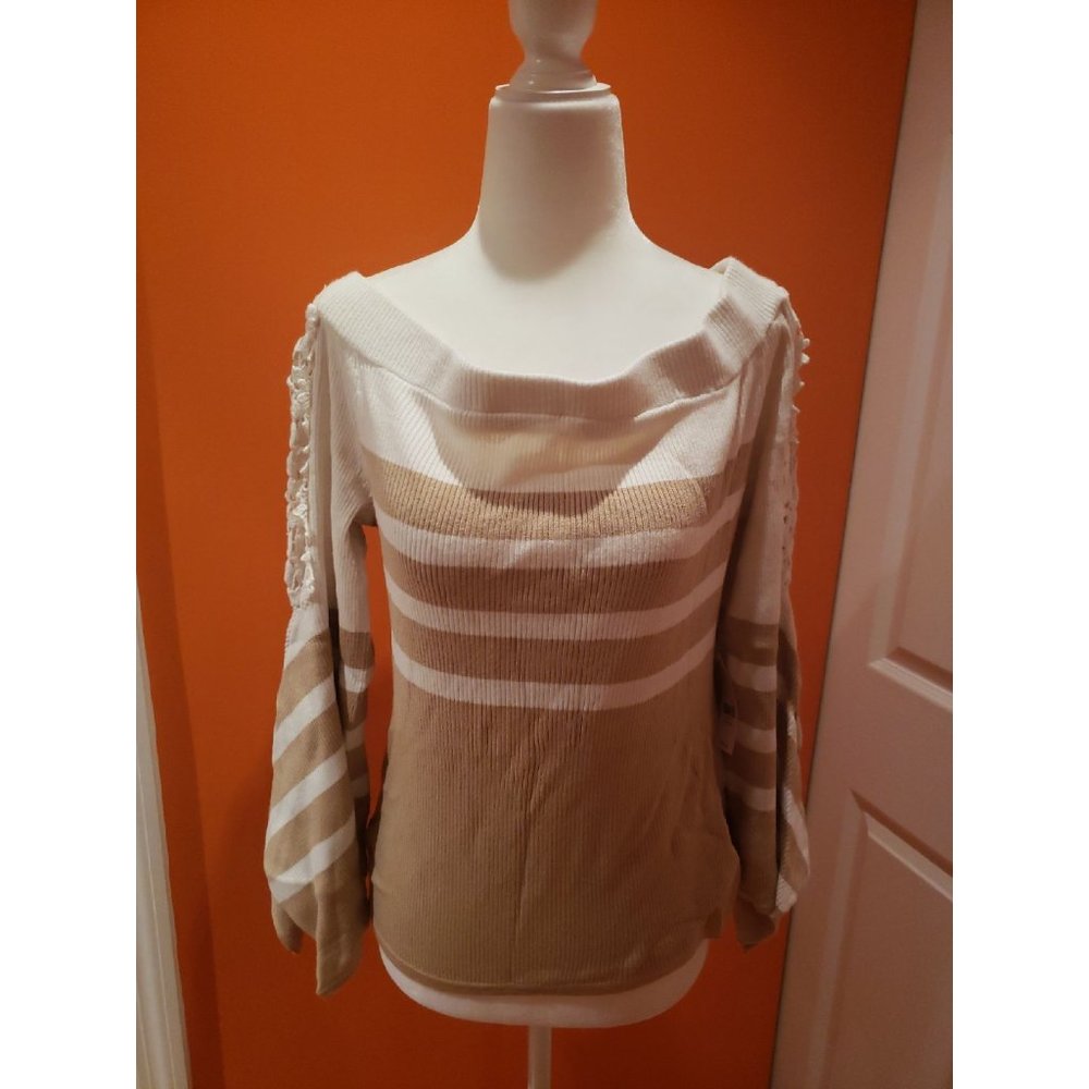 NEW YORK & COMPANY OFF THE SHOULDER Sweater Size M